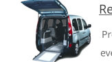 wheelchair accessible renault kangoos and smaller wheelchair vehicles
